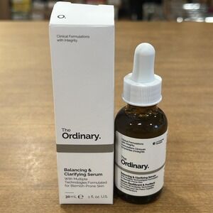 The Ordinary Balancing & Clarifying Serum 30ml 1oz Face Acne Treatment Women
